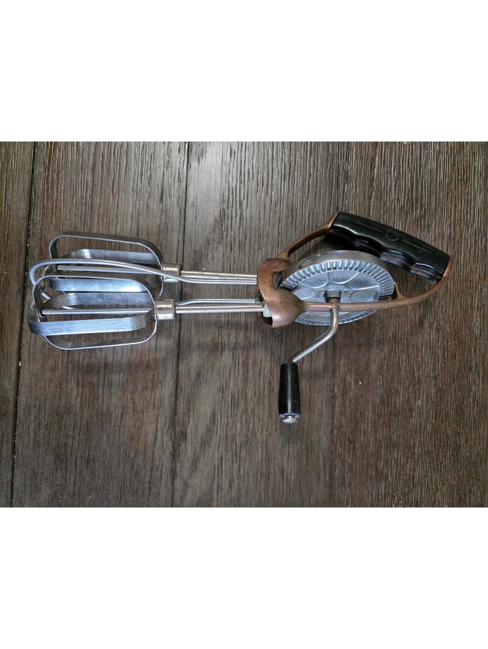 Vintage KitchenAid Hand Mixer with Stainless Steel Beaters